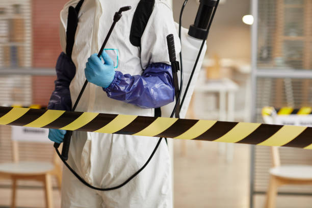 Professional Crime Scene Cleanup technician working in Big Falls, WI